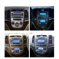 Reproductor Multimedia de Navegación GPS con Pantalla Táctil Android para Automóvil, Radio, Video, Audio, para Hyundai Santa Fe 2006 2007 2008 2009 -12