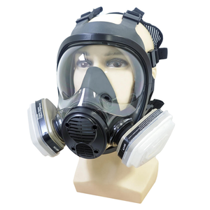 Full Face Security Protection Plastic Reusable 3-Layer WasGas <b>Mask</b> <b>Spray</b> Paint Polishing Dust Pesticide & Chemical - Product Image 4