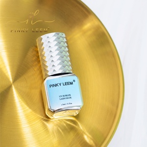 Colle à cils Pinky leem Blue 2S, colle à cils à séchage rapide, imperméable, colle UV pour extensions de cils, lampe UV LED pour colle à cils UV - Product Image 1