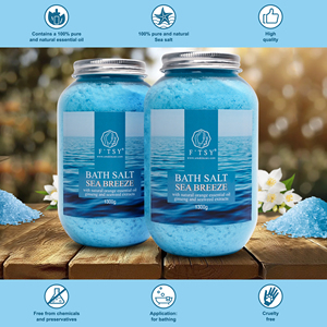 Sales marinas <span class=keywords><strong>de</strong></span> baño naturales Lo <span class=keywords><strong>mejor</strong></span> para un buen sueño Relajante Calmante Cuidado corporal <span class=keywords><strong>Sal</strong></span> marina Sales <span class=keywords><strong>de</strong></span> baño - Product Image 2