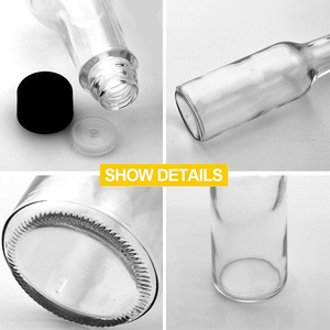 Bán Chạy Chai Thủy Tinh Sốt Cà Chua Ớt BBQ Trong Suốt 90Ml 150Ml 250Ml 3Oz 5Oz 8Oz Chai Thủy Tinh Có Nắp Nhựa - Product Image 3