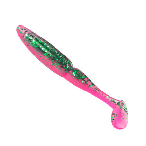 เหยื่อปลอม PVC แบบ T-Tail ร่องลึก ขนาดใหญ่ 115 มม. น้ำหนัก 12.3 กรัม รุ่น S059 สำหรับตกปลาทะเล เช่น ปลากะพง ปลาแซลมอน ปลาซานเดอร์ และปลาดุก ใช้ได้กับน้ำเค็ม - Product Image 6