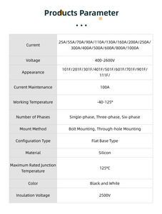 RHT-MD25A 정류기 광전 다이오드 모듈 25A 1600V - Product Image 4