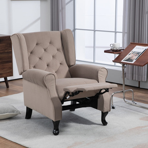Sofá Reclinable de Terciopelo con Estructura Metálica Moderna a <span class=keywords><strong>Precio</strong></span> Favorable, con Funciones Ajustables para Sala de Estar - Product Image 2