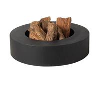 Brasero extérieur en acier Corten pour bois, avec contrôle tactile de sécurité, couleur personnalisable, pour chauffage de jardin, design durable