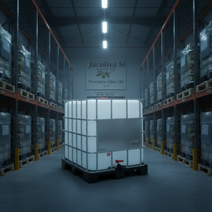 เก็บให้ห่างจากแสงและความร้อนในการจัดเก็บ jacoliva SL IBC 1000ลิตรน้ำมันมะกอกพรีเมี่ยมสเปน - Product Image 3