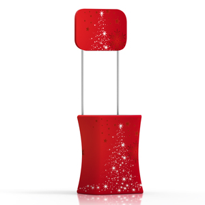 Mostrador Portátil <span class=keywords><strong>de</strong></span> Alta Calidad para <span class=keywords><strong>Ferias</strong></span> Comerciales, Mesa <span class=keywords><strong>de</strong></span> Recepción Plegable <span class=keywords><strong>de</strong></span> Aluminio para Interiores y Exteriores, Fácil <span class=keywords><strong>de</strong></span> Transportar para Promoción Comercial - Product Image 2