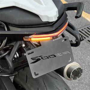 Accesorios para Motocicleta <span class=keywords><strong>BMW</strong></span> F900R F900XR 2020-2024, Soporte para Placa de Matrícula LED con Luces - Product Image 4