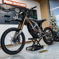 Vélo de montagne électrique Suron 2026 Light Bee 2, 78,54V 45AH, moteur PMSM haute vitesse, pneus tout-terrain, freins à disque, Emoto prêt à être expédié