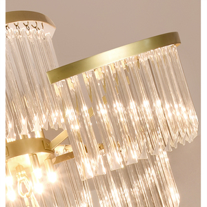 <span class=keywords><strong>Lampadario</strong></span> della hall della Villa di Rotunda di cristallo di lusso di vendita calda - Product Image 4