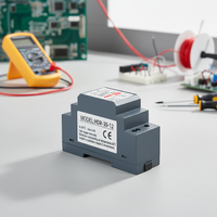 Alimentation électrique industrielle DIN Rail LED CNMW HDR-30-12 30W 2A 12V AC-DC simple, efficacité 86%, entrée 90-132VAC/180-264VAC, CE ROHS