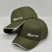 Casquette de baseball en coton à 6 panneaux brodée personnalisée pour le sport, vente en gros, broderie personnalisée