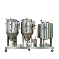 Fermenteur conique professionnel de brasserie à la maison SUS304 100L CE