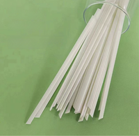 Pailles à boire jetables en PLA personnalisées en usine, 6 mm, 12 mm, pailles classiques pour bar, fête, camping
