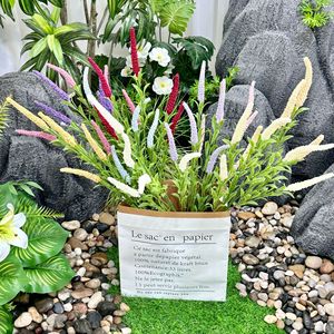 Fábrica de Flores Meiyu, Flores Artificiales de Cola de Rata de 30cm-100cm, Decoración para Bodas y Hogar, Accesorios de Vegetación - Product Image 3