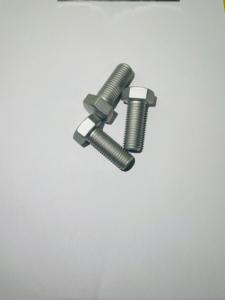 Fabricante Din933 Grado 8,8 Acero al carbono Geomet <span class=keywords><strong>Perno</strong></span> hexagonal Chapado en zinc <span class=keywords><strong>Perno</strong></span> Hexagonal H.D.G Dacromet M39 M42 M45 Tuercas Pernos - Product Image 6