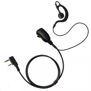 Écouteur PTT à tube acoustique compatible avec les talkies-walkies Baofeng UV-5R BF88S KG-UV8D Kenwood et <span class=keywords><strong>CB</strong></span> Radio vente en gros en vrac - Product Image 1