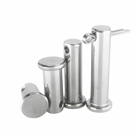 Goupille à fourche de qualité alimentaire avec goupille fendue en acier inoxydable 304 de 6 mm à 25 mm pour la fixation de matériel de portails et de clôtures