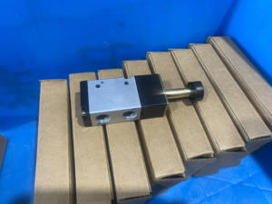 OEM cina fabbrica 3/2 elettrovalvola pneumatica normalmente chiusa NPT1/4 aria 3 vie elettrovalvola pneumatica 24vdc - Product Image 4