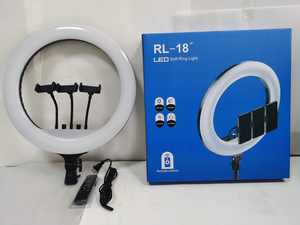 Anillo de luz de montaje en pared de techo 14 18 21 pulgadas Vlog fotografía tatuaje salón de belleza estudio barbería anillo de luz Led - Product Image 3