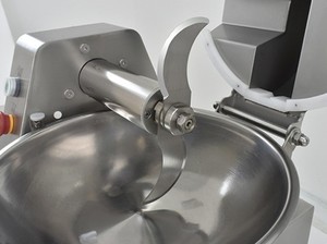 Multi Functional Bowl Filling <b>Vegetable</b> <b>Cutter</b>, Desktop <b>Vegetable</b> <b>Cutter</b>, Granule Chopper, Stainless Steel Small Meat Grinder - Product Image 4