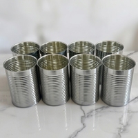 7113 #   Boîte alimentaire vide en fer blanc pour la vente en gros, idéale pour le beurre de cacahuète, la viande de porc et les conserves de déjeuner