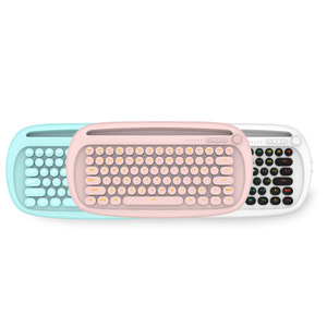 ABS Mini Wireless K510D Teclado 80-Keys RGB Retroiluminado con interfaz <span class=keywords><strong>USB</strong></span> Impermeable Home Mute Laptop <span class=keywords><strong>Keyboard</strong></span> Precio de fábrica - Product Image 6
