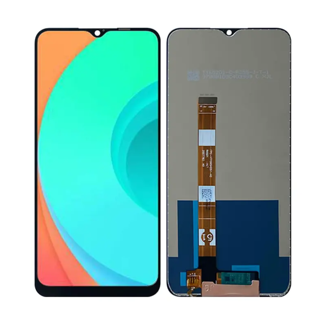 For OPPO A15 A15S A35 2020 Realme C11 C12 2020 LCD With Frame Display Touch Screen