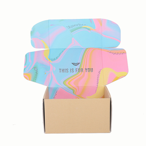 Eco-friendly Black Corrugated Mailer Box E fluted Cardboard Luxury Apparel Custom Shipping Box