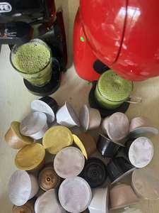 Cápsulas de Matcha Personalizables Compatibles con NES-CAFE <span class=keywords><strong>Dolce</strong></span> <span class=keywords><strong>Gusto</strong></span> Espresso, 16 Cápsulas, 2g/cápsula, Té Saludable Adelgazante en Envase - Product Image 4