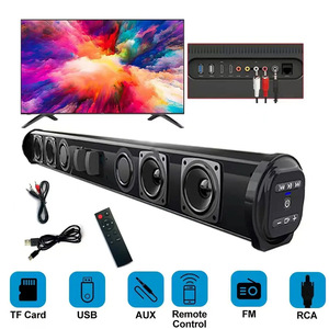 Barre de son BS10 2000mAh-4000mAh, haut-parleur sans fil alimenté par USB pour TV et audio domestique - Product Image 4