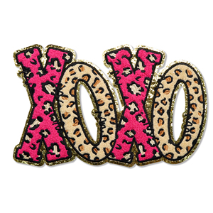 New Style Glitter Custom Cow Patch Chenille Animal Embroidered Farm Patches for Clothing and <b>Bag</b> Decorations - Product Image 5