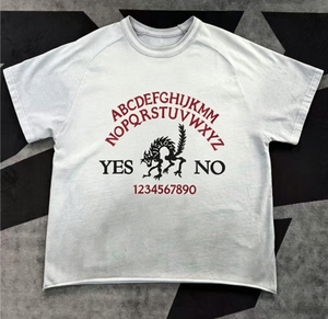 Men's <strong>Vintage</strong> Washed Punk <strong>Rock</strong> Print <strong>T</strong>-<strong>Shirt</strong>, Y2K Streetwear Short Sleeve, Bulk Purchase for Retail - Product Image 1