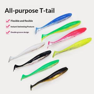 Nouveau en 2026 : Leurre souple <span class=keywords><strong>de</strong></span> <span class=keywords><strong>pêche</strong></span> en forme <span class=keywords><strong>de</strong></span> ver avec queue en T, 1.0/1.5/2.4g, appât artificiel pour <span class=keywords><strong>pêche</strong></span> en eau douce et salée - Product Image 5