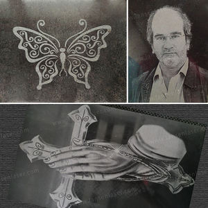 Machine de gravure sur pierre spéciale pour l'industrie funéraire, gravure sur pierre tombale, marbre, granit - Product Image 6