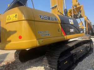 Excavatrice sur chenilles d'occasion CAT 330D, 30 tonnes, Caterpillar 330D 330D2L, avec accessoire tarière certifié CE, également compatible CAT 320D - Product Image 3