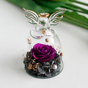 Lovebay - Oferta Especial para el Día de San Valentín y el Día de la Madre, Flor Eterna <span class=keywords><strong>Encantada</strong></span>, Rosa Preservada Hecha a Mano, Regalo Exquisito - Product Image 1