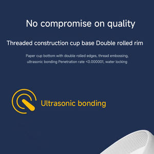 Gobelet en papier jetable pour café, revêtement PE, simple paroi, pour café chaud à emporter, logo personnalisé imprimé, vente en gros - Product Image 6