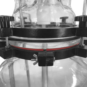 Offre Spéciale verre réacteur de cristallisation équipements de filtration chemisé de verre réacteur 10l à 200l pour extraction à l'éthanol - Product Image 6