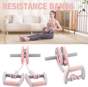 Équipement de musculation Wellshow Roue abdominale Barres de pompes Haltères Kettlebells Bandes de résistance - Product Image 6