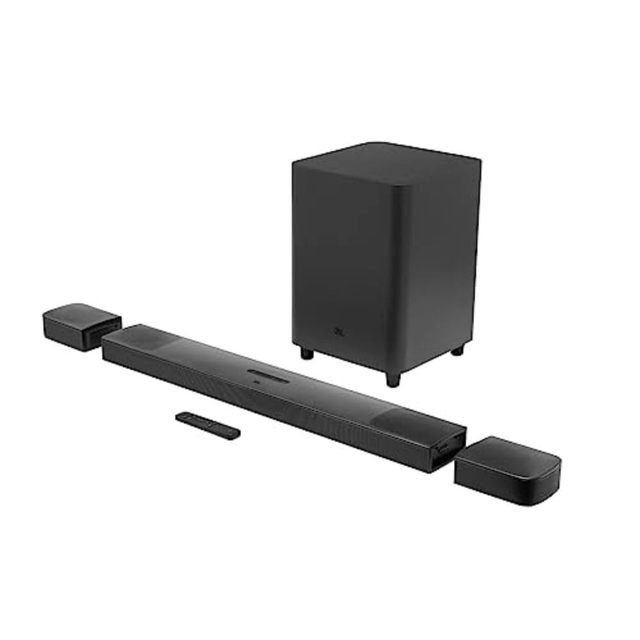 Bar 9.1 Channel 3D Surround Sound Soundbar with Wireless Detachable Rear Speakers - Channel Bluetooth