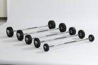 Barre de musculation produite à domicile pour la remise en forme masculine, barres courbes et droites pour la maison, barre fixe pour les salles de sport