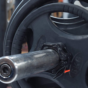 Colliers de barre d'haltères en <span class=keywords><strong>plastique</strong></span> robuste de 2 pouces, à dégagement rapide, antidérapants, paire, colliers d'exercice, verrous de plaques de poids professionnels, clips de sécurité - Product Image 5