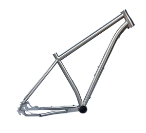 <span class=keywords><strong>Andiamo</strong></span>, trasmissione <span class=keywords><strong>a</strong></span> cinghia compatibile con Mountain Bike in lega di titanio 650B con Dropout sostituibile con montatura <span class=keywords><strong>a</strong></span> disco e montaggio <span class=keywords><strong>a</strong></span> cremagliera - Product Image 1