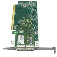 Tarjeta de Red con Chip X-5 VPI, Doble Puerto QSFP28, Interfaz PCIe 3.0x16, Piezas de Computadora MCX556A-ECAT
