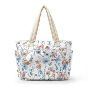 Bolso Tote Floral Cloud – Bolso de Hombro de Poliéster de Gran Capacidad, Impresión Personalizada Disponible - Product Image 1