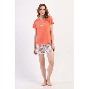 เสื้อแจ็คเก็ตทรงโอเวอร์ไซส์ คอโอ แขนสั้น สำหรับผู้หญิง ชุดสวยหรูสำหรับใส่ในชีวิตประจำวัน - Product Image 4