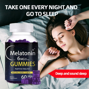 Gomitas <span class=keywords><strong>de</strong></span> Melatonina <span class=keywords><strong>para</strong></span> <span class=keywords><strong>Dormir</strong></span> <span class=keywords><strong>para</strong></span> Adultos al por Mayor, Gomitas con Vitamina B6 Bajas en Azúcar, Apoyo <span class=keywords><strong>para</strong></span> el Sueño y la Memoria, Empaque Personalizable - Product Image 6