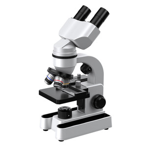 Dual Eye <b>Microscope</b> 40-1600x Led Light Teaching For Primary And Secondary Students - Product Image 5