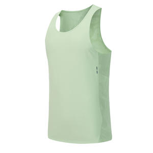 เสื้อกีฬาผู้ชายแบบสั่งทำพิเศษ สำหรับฟิตเนส วิ่ง ออกกำลังกาย เสื้อแขนกุดทรงหลวม ระบายอากาศ แห้งเร็ว - Product Image 6